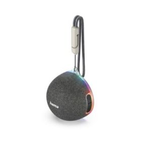 Hama MagBuddy Mini Altavoz Portatil con Anillo Magnetico - Bluetooth 6.0 - Iluminacion LED