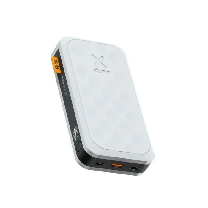 Xtorm FS5200 Powerbank 20.000 mAh 35W - 2x USB-C, 1X USB A - QC 3.0 - Compacta y Elegante - Color Blanco