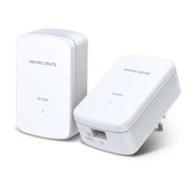 Mercusys MP500 Adaptador Powerline - 1000Mbps - Alcance 300m - Gigabit Ethernet - Pack de 2