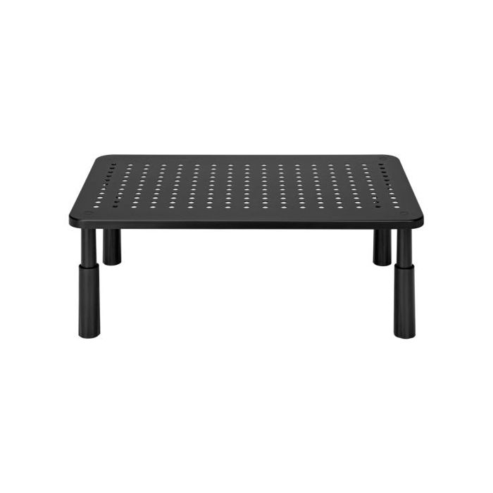 Aisens MR03-481 Soporte Elevador para Monitor o Portatil - Regulable en Altura - Peso Max. 20kg - Color Negro