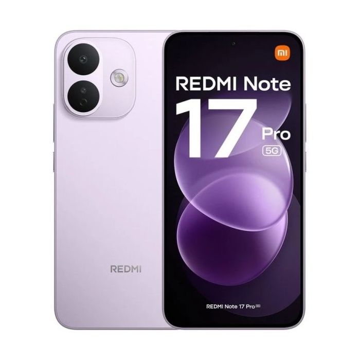 Xiaomi Redmi Note 17 Pro 5G Smartphone Pantalla 6.83  - 6GB - 256GB - Camara Principal 50MP - Bateria 8340mAh - Color Purpura