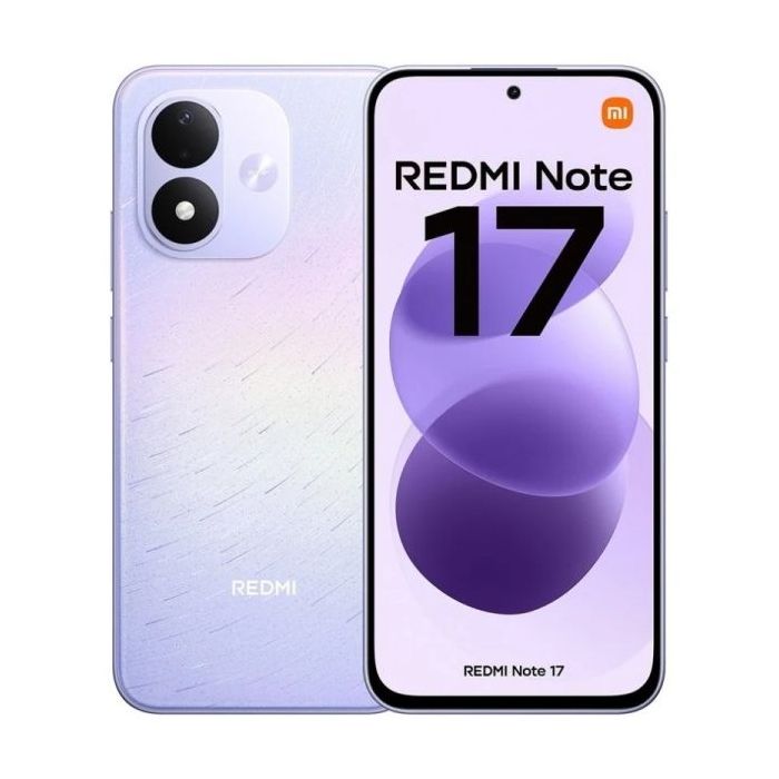 Xiaomi Redmi Note 17 Smartphone Pantalla 6.99  - 4GB - 128GB - Camara Principal 50MP - Bateria 770mAh - Color Purpura