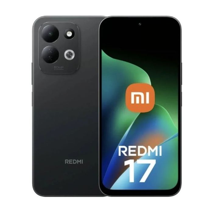 Xiaomi Redmi 17 5G Smartphone Pantalla 6.99  - 4GB - 128GB - Camara Principal 50MP - Bateria 7700mAh - Color Negro