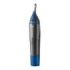 Remington Nano Series Recortador Facial - Cuerpo Exterior Antimicrobiano - Peines Guia para Cejas - Resistente al Agua - Color N