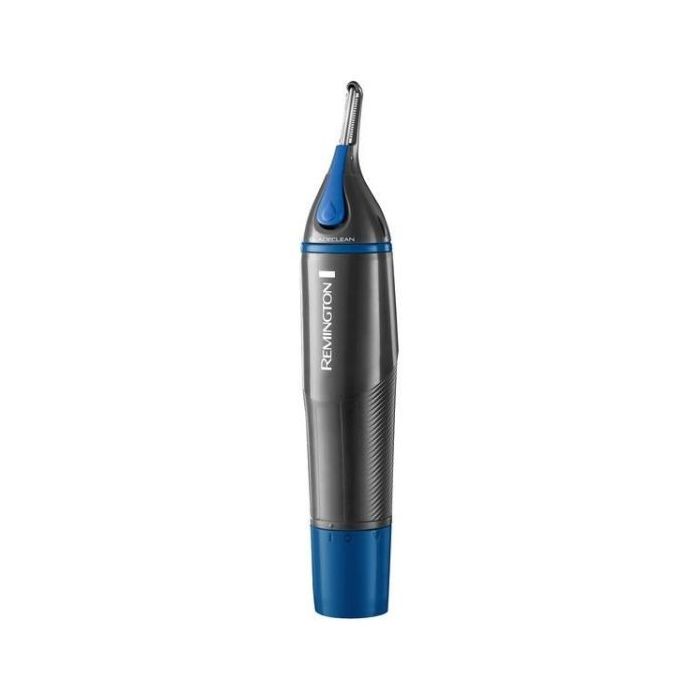 Remington Nano Series Recortador Facial - Cuerpo Exterior Antimicrobiano - Peines Guia para Cejas - Resistente al Agua - Color N