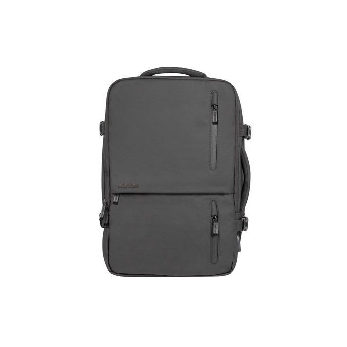 Natec Camel Pro Mochila de Viaje 2 en 1 para Portatiles de 17.3  - Equipaje de Mano de 28 Litros - Color Negro