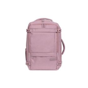 Natec Camel Lite Mochila de Viaje 2 en 1 para Portatiles de 15.6  - Equipaje de Mano de 19 Litros - Color Rosa