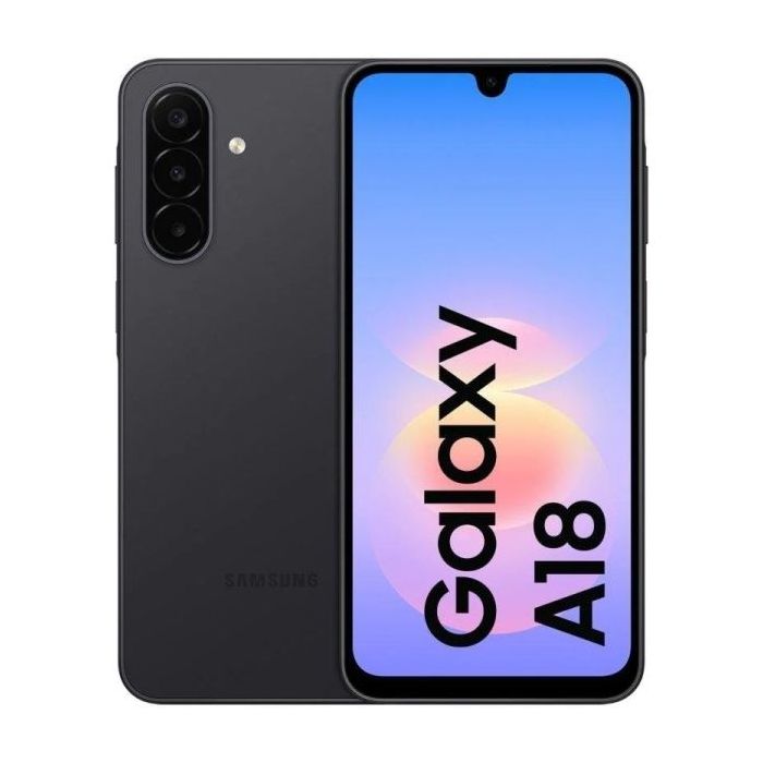 Samsung Galaxy A18 Smartphone 6,7  Super AMOLED - 4GB - 128GB - Camara 50 MP - Bateria 5000mAh - Color Negro