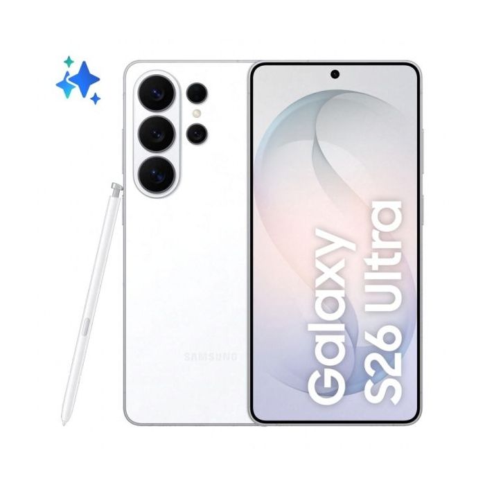 Samsung Galaxy S26 Ultra Smartphone 6,9  - 12GB - 512GB - Camara 200MP - Bateria 5000mAh - Color Blanco