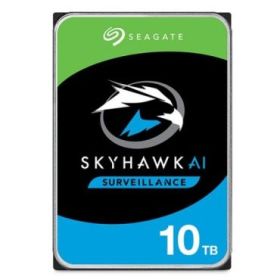 Seagate SkyHawk AI Surveillance Disco Duro Interno (HDD) 10TB 3.5  SATA3