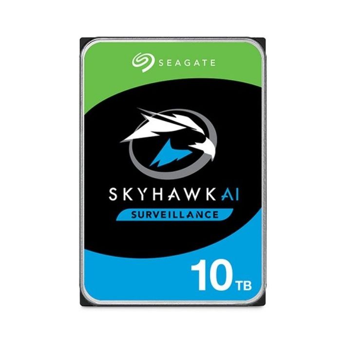 Seagate SkyHawk AI Surveillance Disco Duro Interno (HDD) 10TB 3.5  SATA3