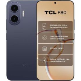 TCL P80 5G Smartphone 6,83  - 8GB - 256GB - Camara 50MP - Bateria 5000mAh - Color Azul Medianoche