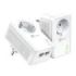 TP-Link TL-PA7027P KIT Pack de 2 Adaptadores Powerline - Velocidad hasta 1Gbps - Cobertura hasta 300m - Toma de Corriente Integr