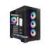 Sama V52 Caja Torre ATX - Lateral Cristal Templado  - 2 x USB-A 3.0, USB-C 3.2 - 1 x Audio + Micro - 7 Ventiladores ARGB - Color
