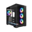 Sama V52 Caja Torre ATX - Lateral Cristal Templado  - 2 x USB-A 3.0, USB-C 3.2 - 1 x Audio + Micro - 7 Ventiladores ARGB - Color