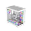 Sama V52 Caja Torre ATX - Lateral Cristal Templado  - 2 x USB-A 3.0, USB-C 3.2 - 1 x Audio + Micro - 7 Ventiladores ARGB - Color