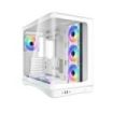 Sama V62 Caja Torre ATX - Lateral Cristal Templado Curvado - 2 x USB-A 3.0, 1 x USB-C 3.2 - 1 x Audio + Micro - 7 Ventiladores A