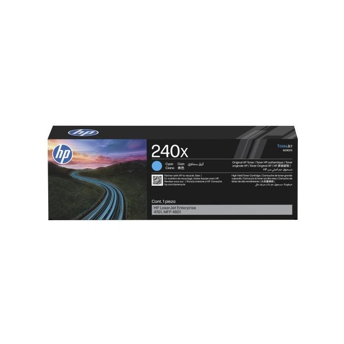 HP W2401X Cyan Cartucho de Toner Original - 240X