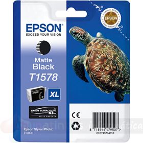 Epson T1578 Negro Mate Cartucho de Tinta Original - C13T15784010