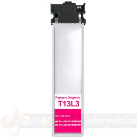 Epson T13L3 Magenta Cartucho de Tinta Pigmentada Genérico - Reemplaza C13T13L340