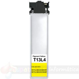 Epson T13L4 Amarillo Cartucho de Tinta Pigmentada Genérico - Reemplaza C13T13L440