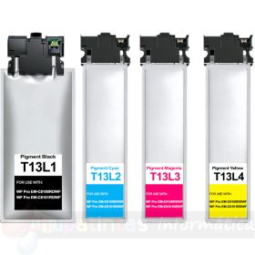 Epson T13L-Serie Pack de 4 Cartuchos de Tinta Genéricos: T13L1/T13L2/T13L3/T13L4