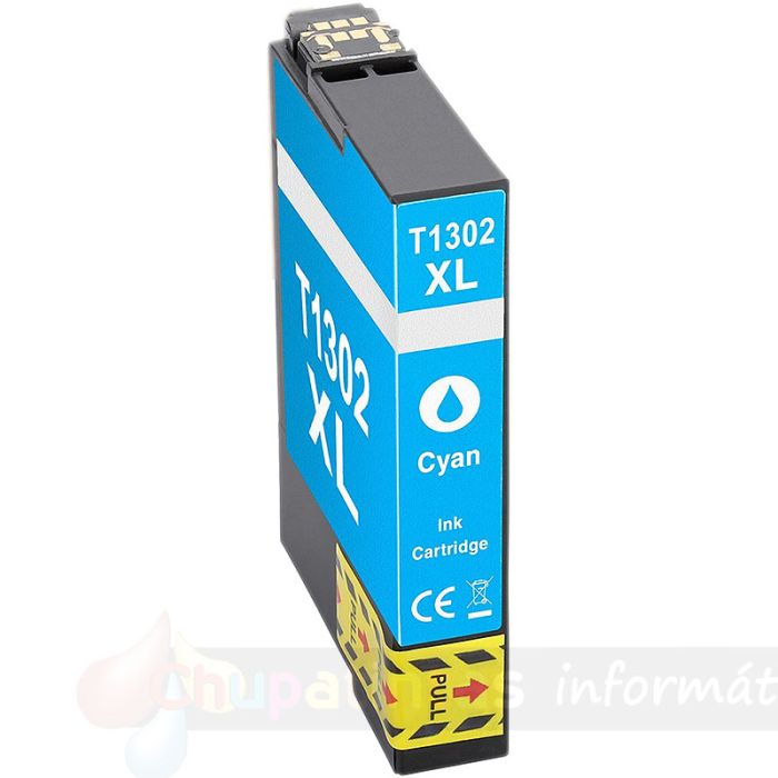 Epson T1302 Cian Cartucho de Tinta Genérico - Reemplaza C13T13024012