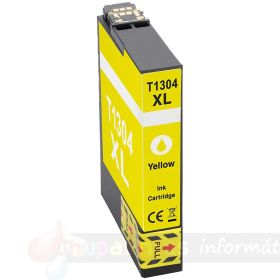Epson T1304 Amarillo Cartucho de Tinta Genérico - Reemplaza C13T13044012