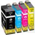 Epson T1306 Pack de 4 Cartuchos de Tinta Genericos: T1301/T1302/T1303/T1304
