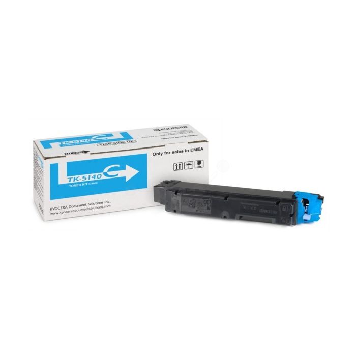 Kyocera TK5140 Cyan Cartucho de Toner Original - 1T02NRCNL0/TK5140C
