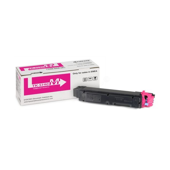 Kyocera TK5140 Magenta Cartucho de Toner Original - 1T02NRBNL0/TK5140M