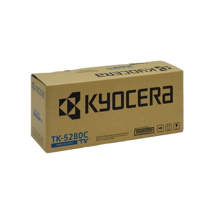 Kyocera TK5280 Cyan Cartucho de Toner Original - 1T02TWCNL0/TK5280C
