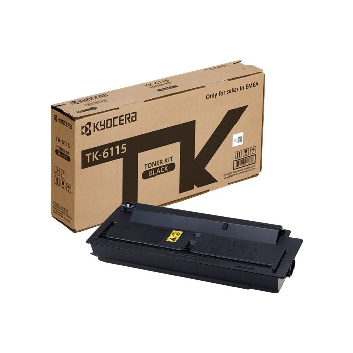 Kyocera TK6115 Negro Cartucho de Toner Original - 1T02P10NL0