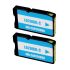 Lexmark 200XL Cyan Pack 2 Cartuchos de Tinta Genericos - Reemplaza 14L0198
