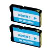 Lexmark 200XL Cyan Pack 2 Cartuchos de Tinta Genericos - Reemplaza 14L0198