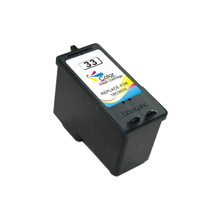 Lexmark 33 Color Cartucho de Tinta Generico - Reemplaza 18CX033E