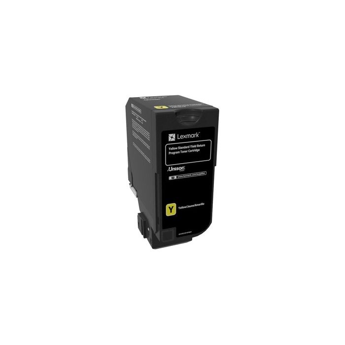 Lexmark CS720/CS725/CX725 Amarillo Cartucho de Toner Original - 74C2SY0