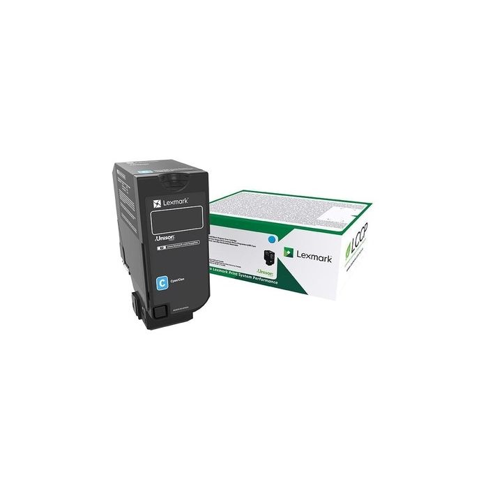 Lexmark CS727/CS728/CX727 Cyan Cartucho de Toner Original - 75B20C0