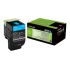 Lexmark CX310/CX410/CX510 Cyan Cartucho de Toner Original - 80C20C0/802C