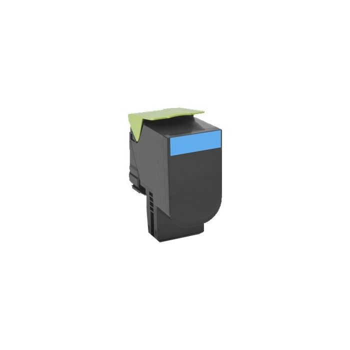 Lexmark CX410/CX510 Cyan Cartucho de Toner Original - 80C2HC0/80C2HCE/802HC