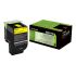 Lexmark CX510 Amarillo Cartucho de Toner Original - 80C2XY0/80C2XYE/802XY