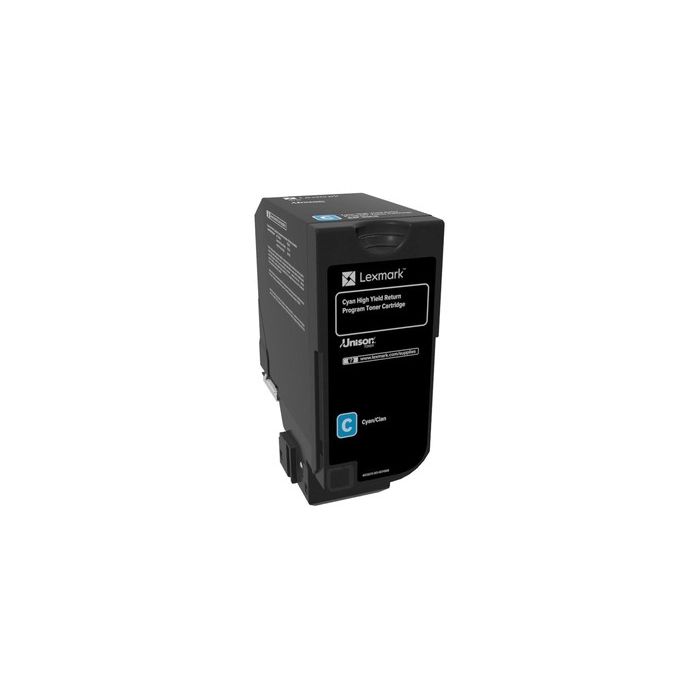 Lexmark CX725 Cyan Cartucho de Toner Original - 84C2HC0