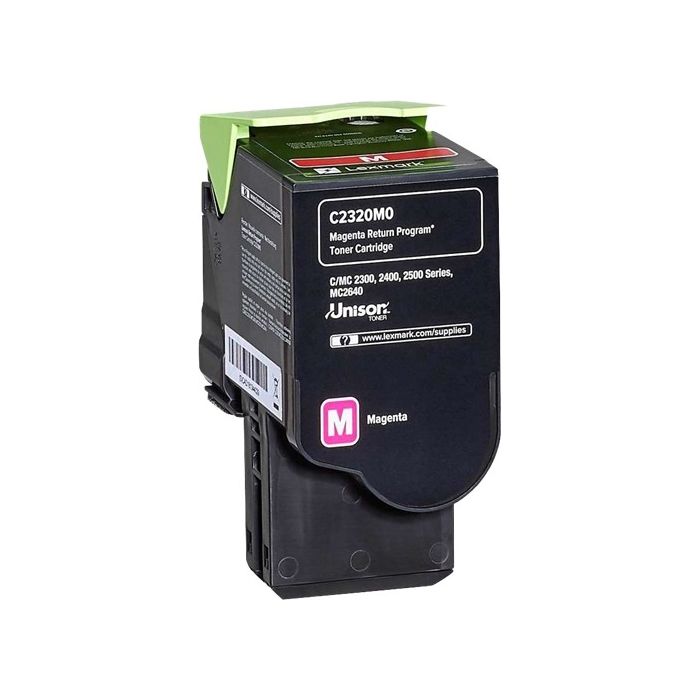 Lexmark C2325/C2425/C2535/MC2325/MC2425/MC2535/MC2640 Magenta Cartucho de Toner Original - C2320M0