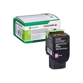 Lexmark C2425/C2535/MC2425/MC2535/MC2640 Magenta Cartucho de Toner Original - C242XM0