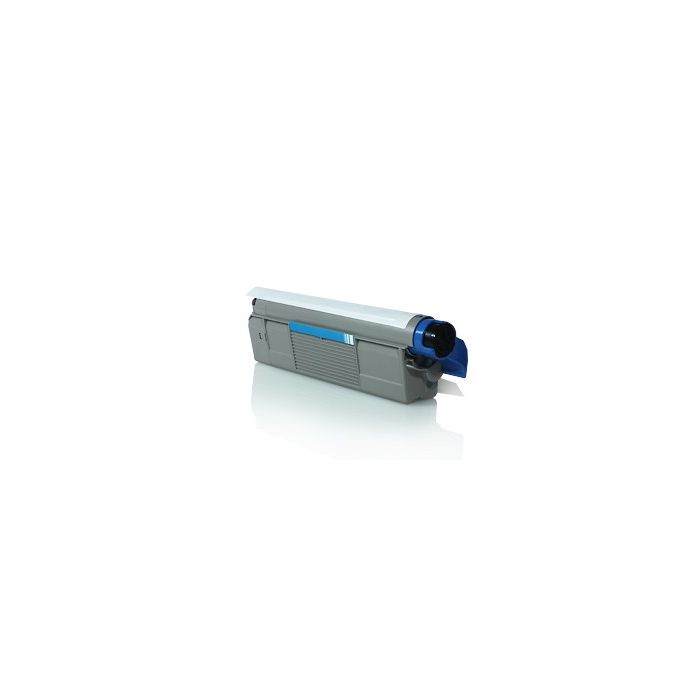 OKI C612 Cyan Cartucho de Toner Generico - Reemplaza 46507507