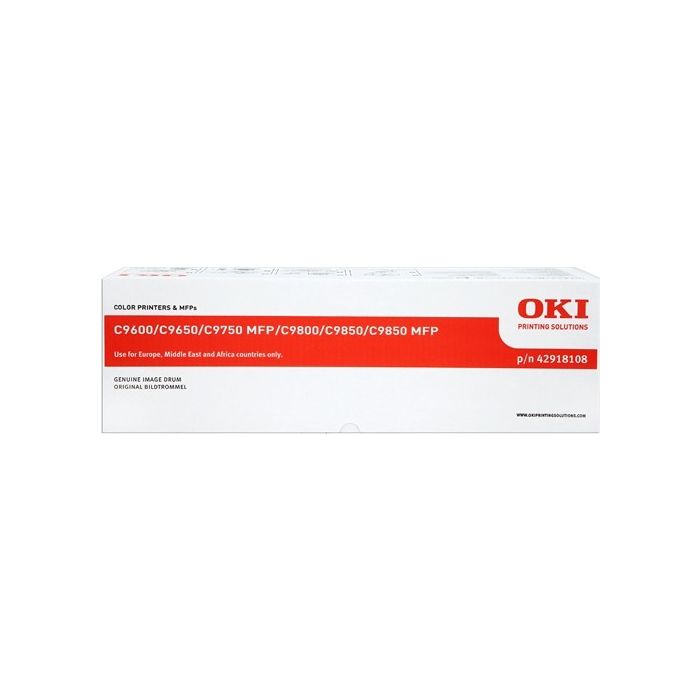 OKI C9600/C9650/C9655/C9800/C9850 Negro Tambor de Imagen Original - 42918108