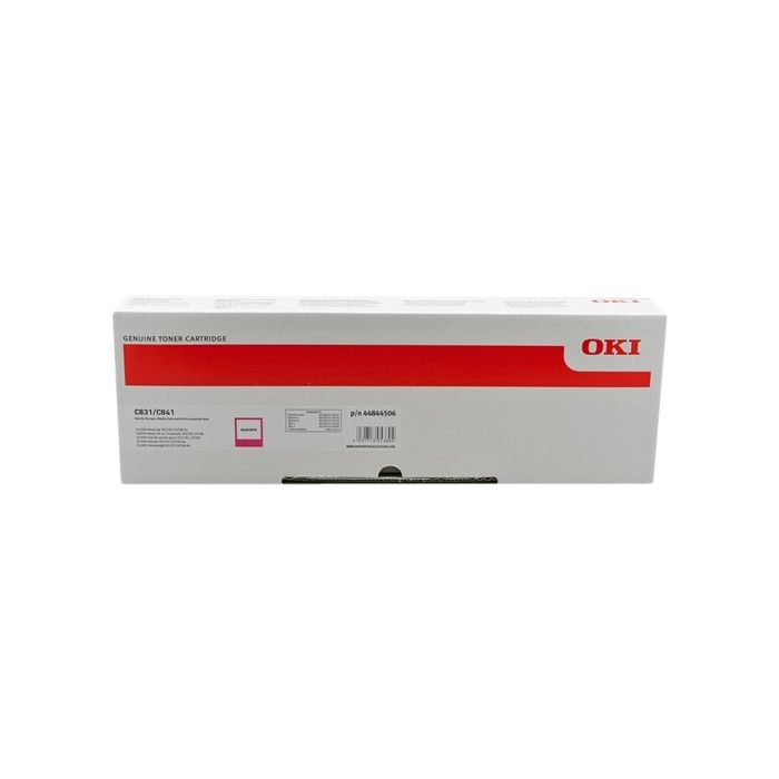 OKI C831/C841 Magenta Cartucho de Toner Original - 44844506