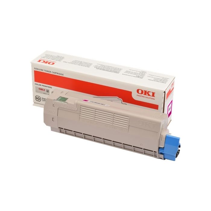 OKI C612 Magenta Cartucho de Toner Original - 46507506