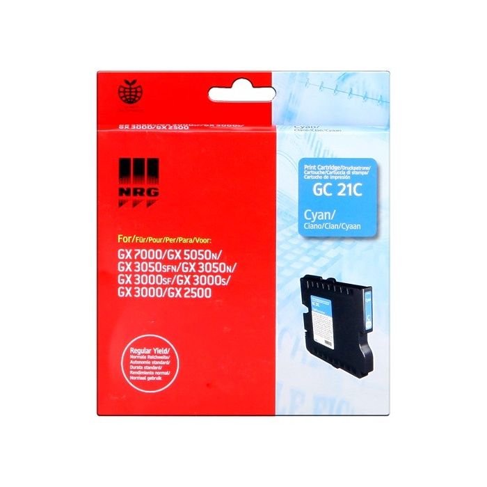 Ricoh GC21C Cyan Cartucho de Gel Original - 405533