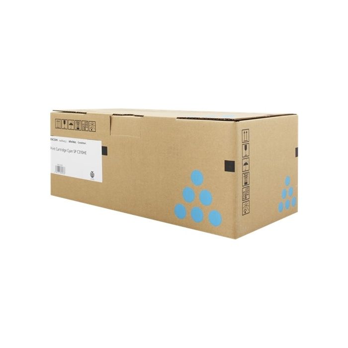 Ricoh Aficio SPC231/SPC232/SPC242/SPC310/ SPC311/SPC312/SPC320/SPC342 Cyan Cartucho de Toner Original - 407637/406480/SPC310C